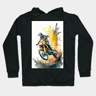 Dirt Bike Anime Style Hoodie